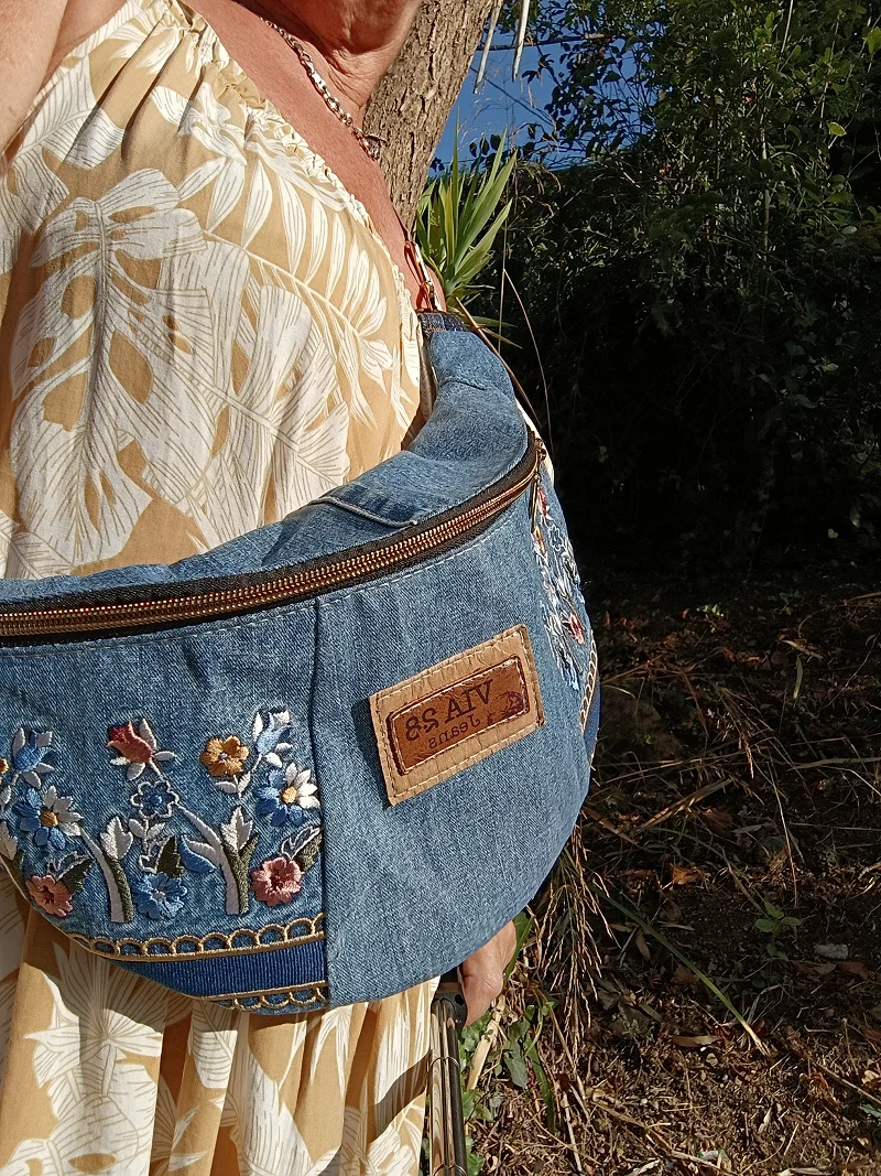 Energy Peinture Creation De Sac En Jeans Antibes Realisation 59