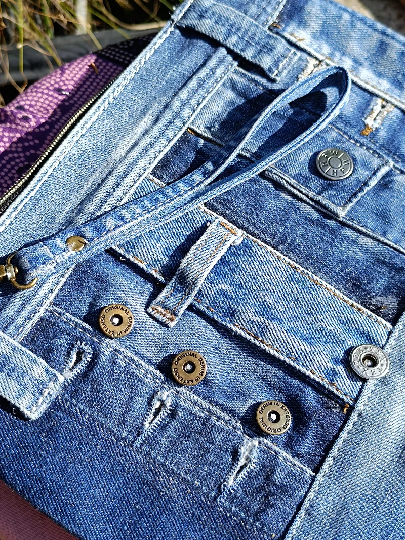Energy Peinture Creation De Sac En Jeans Antibes Realisation 60